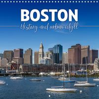 Calendar front - BOSTON History and urban idyll