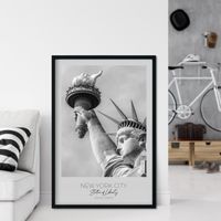 LINK iCANVAS - In Focus: New York City Statue Of Liberty In Detail