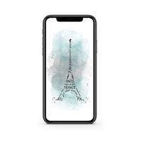 Watercolor Art Eiffel Tower #1 - Link to OpenSea